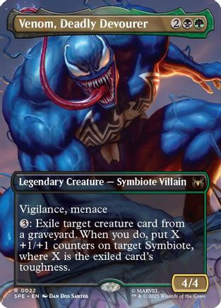 Venom, Deadly Devourer (Borderless) (-022) - Marvel's Spider-Man: Eternal-Legal