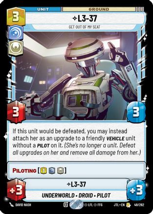 L3-37 - Get Out Of My Seat (049/262) - Jump to Lightspeed
