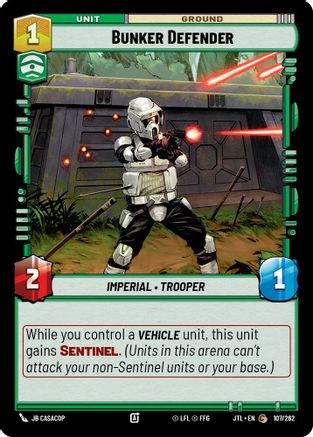Bunker Defender (107/262) - Jump to Lightspeed