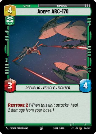 Adept ARC-170 (114/262) - Jump to Lightspeed