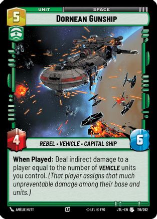 Dornean Gunship (116/262) - Jump to Lightspeed