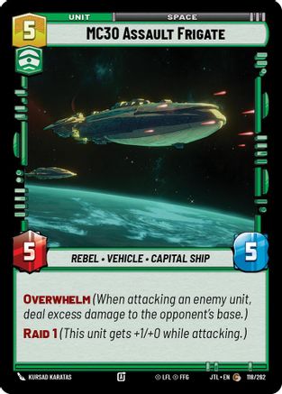 MC30 Assault Frigate (118/262) - Jump to Lightspeed