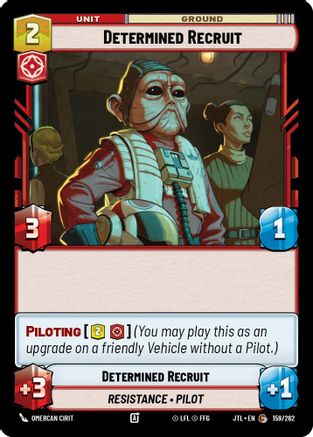 Determined Recruit (159/262) - Jump to Lightspeed