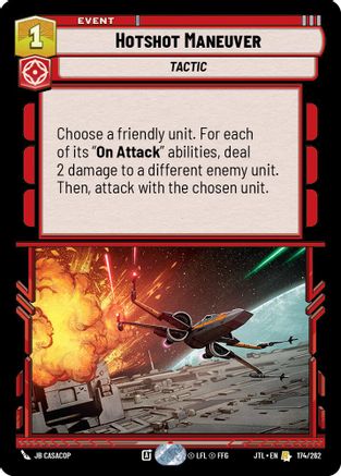 Hotshot Maneuver (174/262) - Jump to Lightspeed