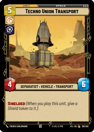 Techno Union Transport (190/262) - Jump to Lightspeed