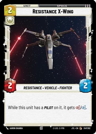 Resistance X-Wing (247/262) - Jump to Lightspeed
