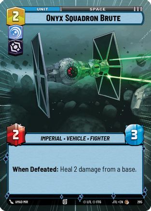 Onyx Squadron Brute (Hyperspace) (295) - Jump to Lightspeed