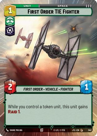 First Order TIE Fighter (Hyperspace) (343) - Jump to Lightspeed