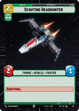 Scouting Headhunter (Hyperspace) (372) - Jump to Lightspeed