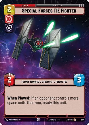 Special Forces TIE Fighter (Hyperspace) (397) - Jump to Lightspeed