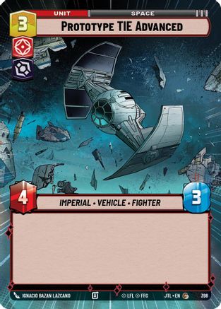 Prototype TIE Advanced (Hyperspace) (398) - Jump to Lightspeed