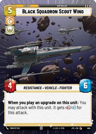 Black Squadron Scout Wing (Hyperspace) (464) - Jump to Lightspeed