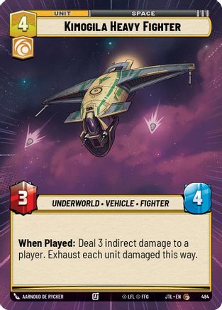 Kimogila Heavy Fighter (Hyperspace) (484) - Jump to Lightspeed