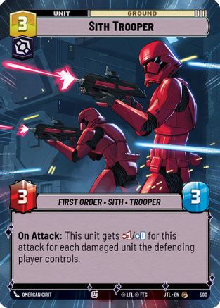 Sith Trooper (Hyperspace) (500) - Jump to Lightspeed