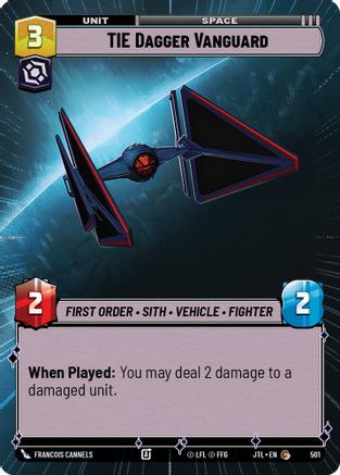 TIE Dagger Vanguard (Hyperspace) (501) - Jump to Lightspeed