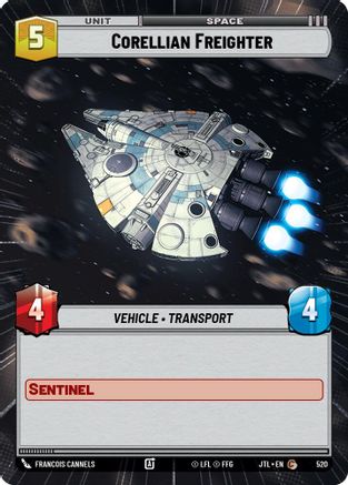 Corellian Freighter (Hyperspace) (520) - Jump to Lightspeed
