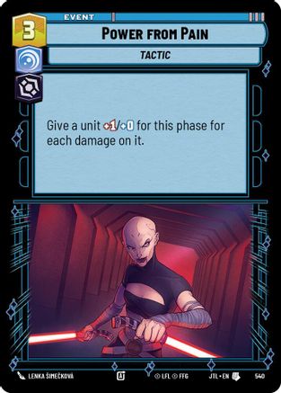 Power from Pain (Foil) (540) - Jump to Lightspeed Foil