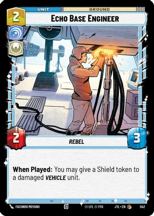 Echo Base Engineer (Foil) (542) - Jump to Lightspeed Foil