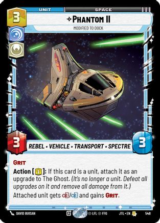 Phantom II - Modified to Dock (Foil) (548) - Jump to Lightspeed Foil