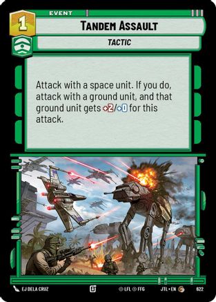Tandem Assault (Foil) (622) - Jump to Lightspeed Foil