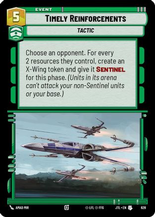 Timely Reinforcements (Foil) (628) - Jump to Lightspeed Foil