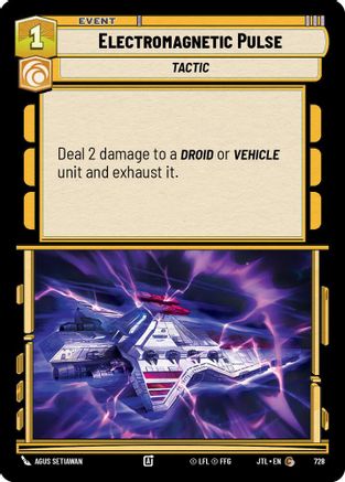 Electromagnetic Pulse (Foil) (728) - Jump to Lightspeed Foil