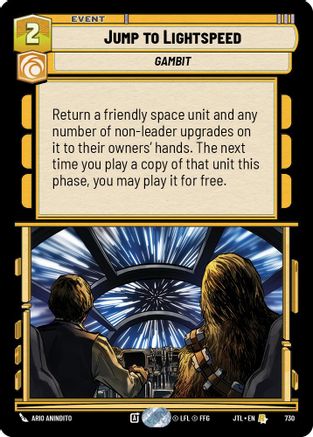 Jump to Lightspeed (Foil) (730) - Jump to Lightspeed Foil