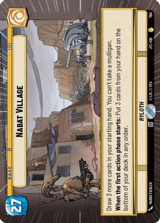 Nabat Village (Hyperspace Foil) (764) - Jump to Lightspeed Foil