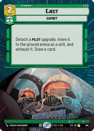 Eject (Hyperspace Foil) (860) - Jump to Lightspeed Foil