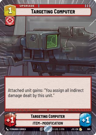 Targeting Computer (Hyperspace Foil) (905) - Jump to Lightspeed Foil