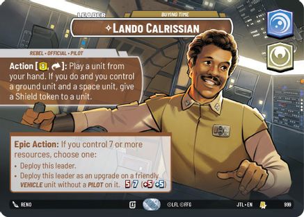 Lando Calrissian - Buying Time (Showcase) (999) - Jump to Lightspeed