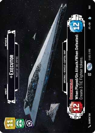 Executor - Might of the Empire (Prestige Foil) (1061) - Jump to Lightspeed Foil