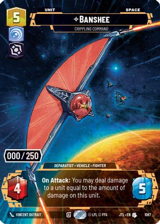 Banshee - Crippling Command (Serialized) (1087) - Jump to Lightspeed