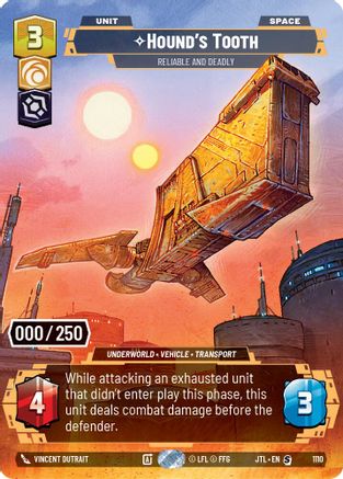 Hound's Tooth - Reliable and Deadly (Serialized) (1110) - Jump to Lightspeed