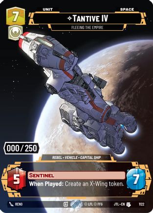 Tantive IV - Fleeing the Empire (Serialized) (1122) - Jump to Lightspeed