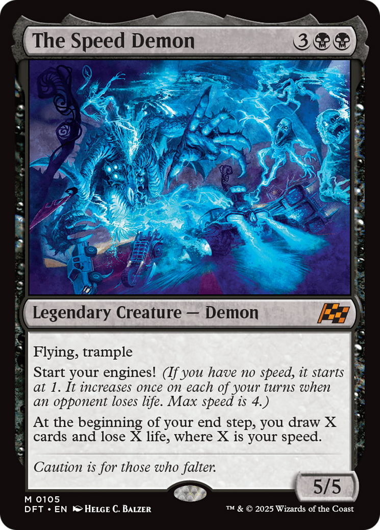 The Speed Demon (-105) - Aetherdrift
