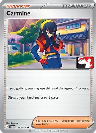 Carmine 103 - Prize Pack Series Cards