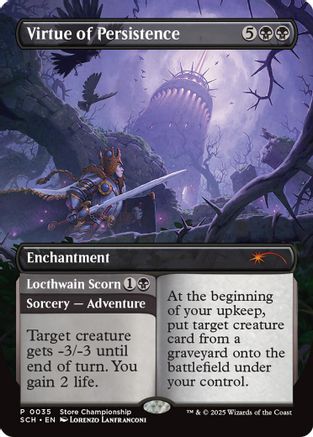 Virtue of Persistence (GAME-035) - Game Day & Store Championship Promos