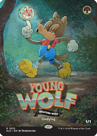 Young Wolf (SLD-1820) - Secret Lair Drop Series