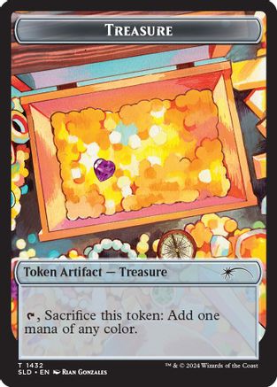 Treasure Token (1432) (SLD-1432) - Secret Lair Drop Series