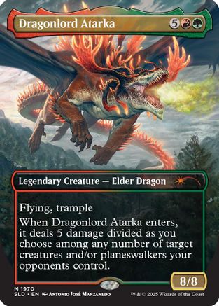 Dragonlord Atarka (SLD-1970) - Secret Lair Drop Series