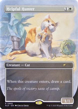 Helpful Hunter (0895) (SLD-895) - Secret Lair Drop Series