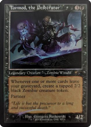 Tormod, the Desecrator (Retro Frame) (SLD-855) - Secret Lair Drop Series Foil
