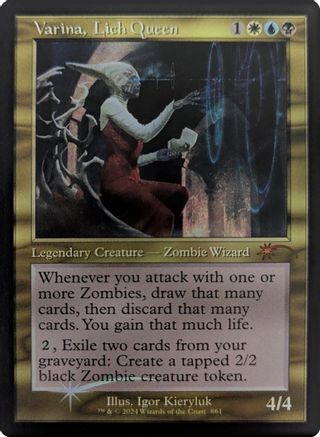 Varina, Lich Queen (Retro Frame) (SLD-861) - Secret Lair Drop Series Foil