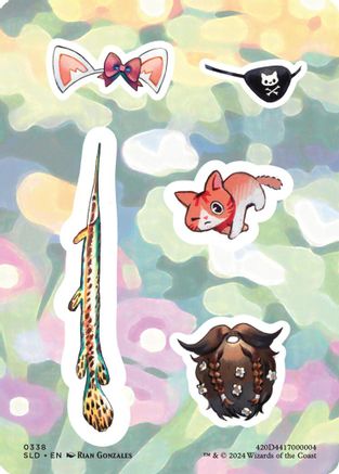 Sticker Sheet (0338) (SLD-338) - Secret Lair Drop Series