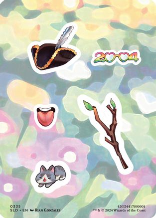 Sticker Sheet (0335) (SLD-335) - Secret Lair Drop Series