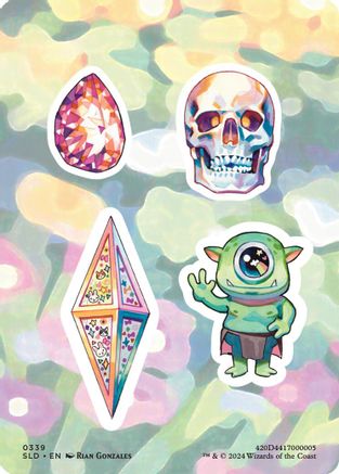 Sticker Sheet (0339) (SLD-339) - Secret Lair Drop Series