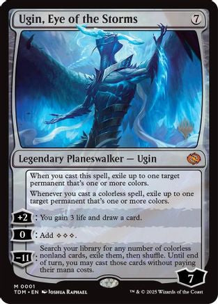 Ugin, Eye of the Storms (PPTDM-001) - Promo Pack: Tarkir: Dragonstorm