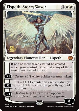 Elspeth, Storm Slayer (PRE-011) - Prerelease Cards