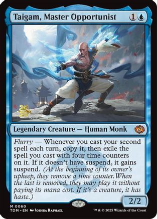 Taigam, Master Opportunist (PRE-060) - Prerelease Cards